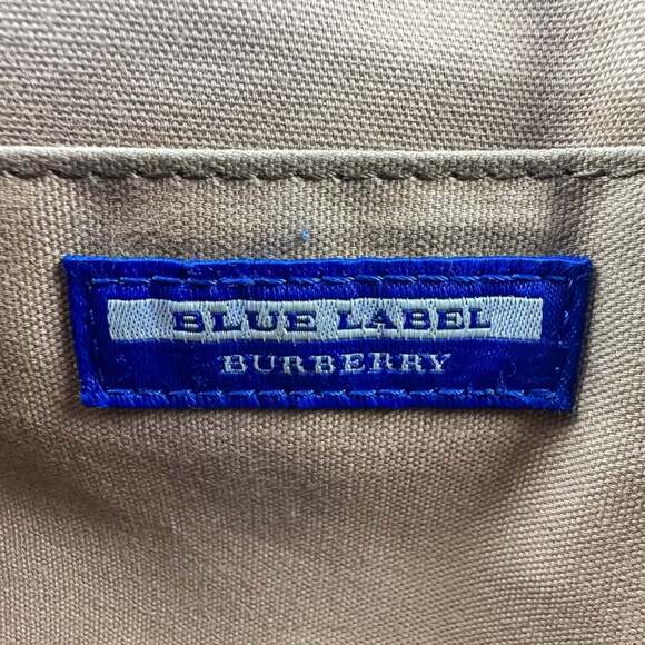 BURBERRY BLUE LABEL Nova Check Shoulder Bag, Greige, Women's - Picture 9 of 15